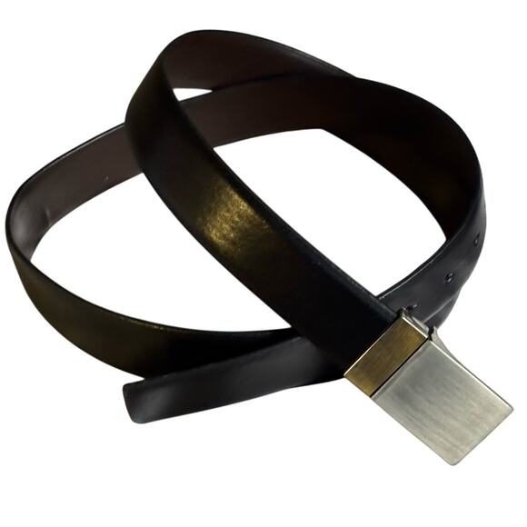 Black & Silver Men's Belt - Picture 3 of 7